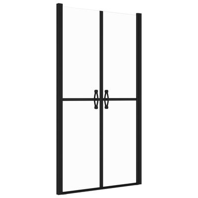 vidaXL dušas durvis, (78-81)x190 cm, ESG, caurspīdīgas