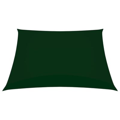 vidaXL saulessargs, taisnstūra, 2x2,5 m, tumši zaļš oksforda audums