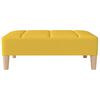 vidaXL kājsoliņ&scaron;, dzeltens, 78x56x32 cm, audums