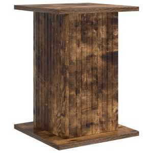 vidaXL Augu statīvs Kūpināts ozols 30,5 x 30 x 43 cm Inženierijas koks