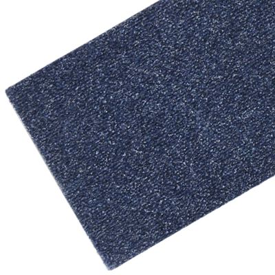 vidaXL kāpņu paklāji, 15 gab., pašlīmējoši, 76x20 cm, zilganpelēki