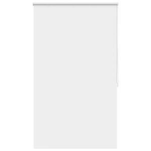 vidaXL rullo žalūzijas, aptum&scaron;ojo&scaron;as, 84,4x175 cm, audums, platums 80 cm, baltas
