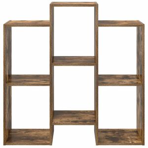 vidaXL Puse Dūmaka ozols 90 x 30 x 90 cm