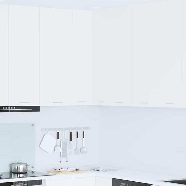 vidaXL Piekarams skapītis Balts 57 x 57 x 100 cm Inženierijas koks