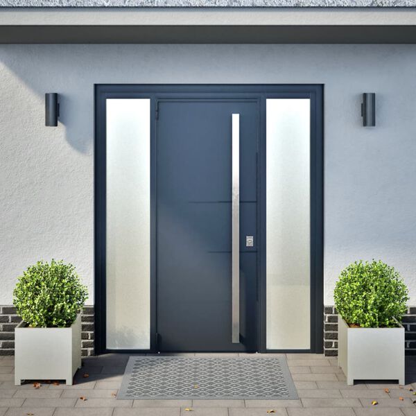 vidaXL dārza puķu kastes, 2 gab., 40x40x40 cm, nerūsējo&scaron;s tērauds