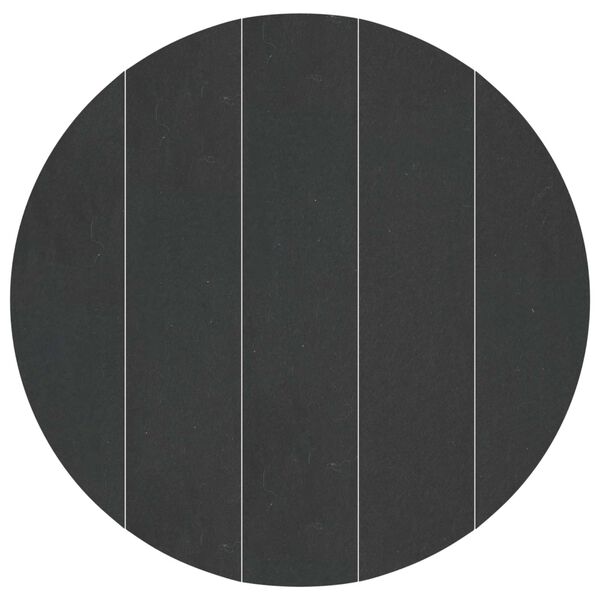 vidaXL Baseina grīdas pārklājs Melna &Oslash; 610 cm Nesintētā auduma