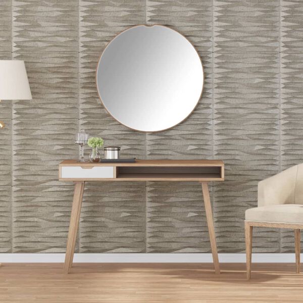 vidaXL sienas paneļi 12 gab. betona apdruka 50x50 cm XPS 3 m² akmens