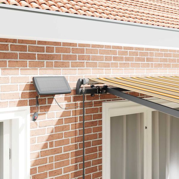 vidaXL Izvelkams jumtiņ&scaron; Daudzkrāsains 300 x 250 cm audums