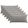 vidaXL Spilvenu pārvalks 6 pcs HEERLEN Gai&scaron;i pelēka 40 x 80 cm