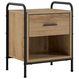 vidaXL Nakts skapītis Artisan Ozols 40 x 30 x 50 cm Inženierijas koks