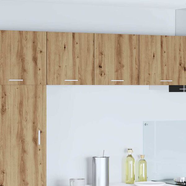 vidaXL Piekarams skapītis Amatnieka ozols un balts 40 x 31 x 40 cm