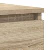 vidaXL bufete Sonoma Ozols 100x35x76 cm Engineered Wood