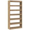 vidaXL Grāmatplaukts 6 līmeņi 100 x 30 x 198 cm Inženierijas koks