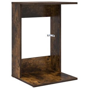 vidaXL Sānu galds Dūmaka ozols 40 x 38 x 62,5 cm Inženierijas koks