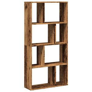 vidaXL grāmatu plaukts, veca koka, 60x20x120,5 cm, inženierijas koks