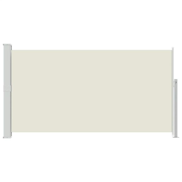 vidaXL izvelkama sānu markīze, krēmkrāsa, 170x300 cm