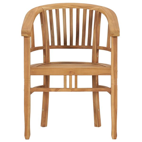 vidaXL 9-daļīgs dārza mēbeļu komplekts, masīvs tīkkoks