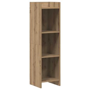 vidaXL Grāmatu skapis 3 līmeņi 30 x 30 x 111 cm Inženierijas koks