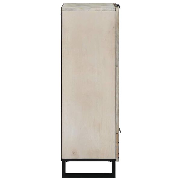 vidaXL Mediju uzglabā&scaron;anas skapji un plaukti Balts un melns