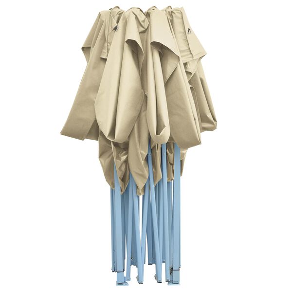 vidaXL saliekama telts, 3x4,5 m, ātri uzstādāma, krēmbalta