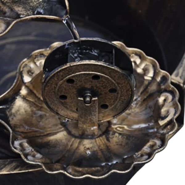 vidaXL ūdens strūklaka, LED