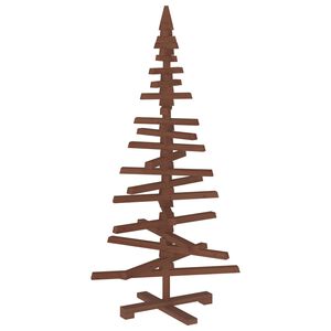 vidaXL Koka Ziemassvētku koks KOTKA 120 cm Priedes masīvkoks