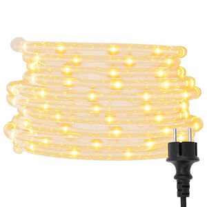 vidaXL lampiņu virtene ar 120 LED, silti balta, 5 m, PVC
