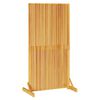 vidaXL Privātuma ekrāns Brūna 79,5 x 50 x 150 cm Cietā akācijas koks