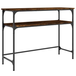 vidaXL konsoles galdiņ&scaron;, ozolkoka, 100x35,5x75 cm, inženierijas koks