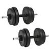 vidaXL hantele un svaru diski, 40 kg