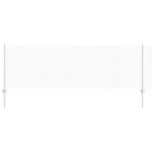 vidaXL Žogs ar stabu Sudraba 0,8 x 50 m Tērauds