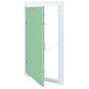 vidaXL Pieejas panelis Zaļa un sudraba 30 x 45 cm