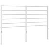 vidaXL rezerves galvgalis, balts, 135 cm