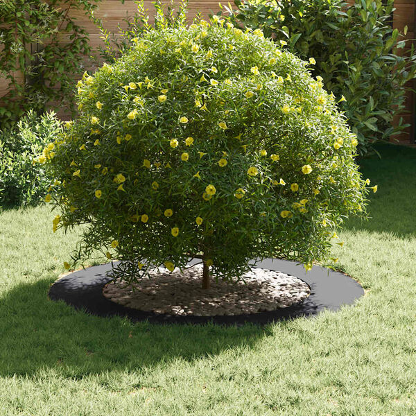 vidaXL piemērots plakana koka gredzenam Antracīts &Oslash;60 / 90 cm Tērauds