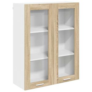 vidaXL Piekarams skapītis ar uzglabā&scaron;anu Sonoma ozols 80 x 31 x 100 cm