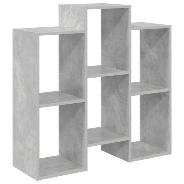 vidaXL Puse Betona pelēks 90 x 30 x 90 cm