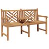 vidaXL Dārza sols 150 x 60 x 90 cm Ciets tek&scaron;a koks
