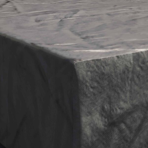vidaXL Mēbeļu pārklājs Vienkrāsains Melna 260 x 260 x 90 cm 210D