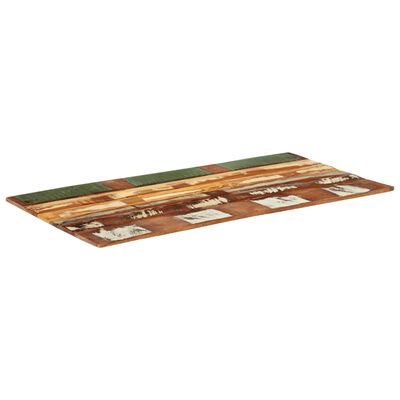 vidaXL galda virsma, taisnstūra, 60x120 cm, 15-16 mm, pārstrādāts koks