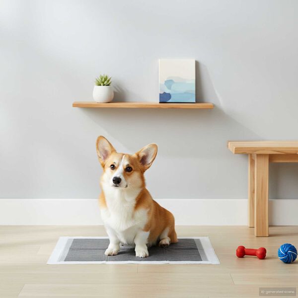 vidaXL Dzīvnieku apmācības paklājs Vienkrāsains 50 pcs 90 x 60 cm