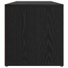 vidaXL TV skapī&scaron;u komplekts Melna 72 x 35 x 37 cm Inženierijas koks