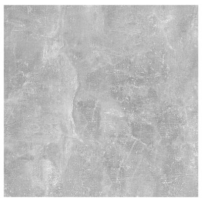 vidaXL naktsskapītis, 30,5x30x30 cm, betona pelēks, skaidu plāksne
