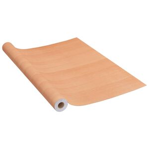 vidaXL mēbeļu līmplēve, japāņu ozolkoka krāsa, 500x90 cm, PVC