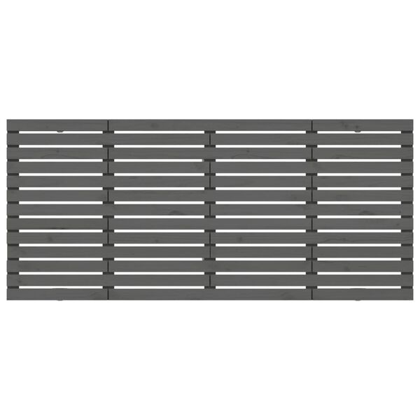 vidaXL sienas galvgalis, 166x3x91,5 cm, priedes masīvkoks