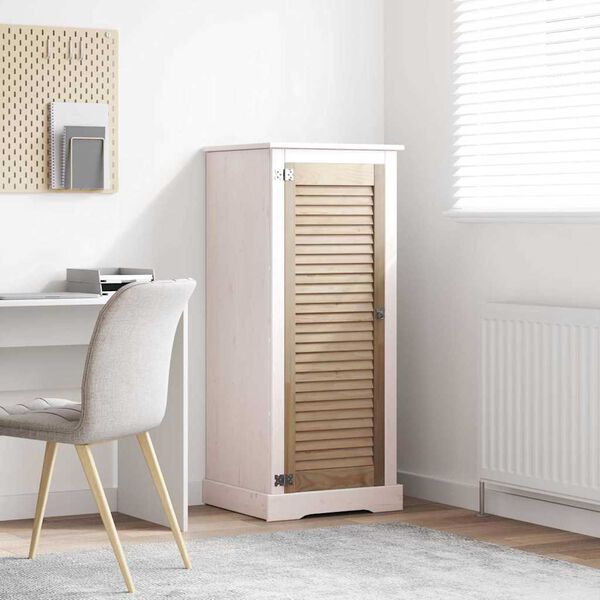 vidaXL Kabeļa Durvis Dabiska 140.5 x 2 x 59.5 cm Ciets priedes koks