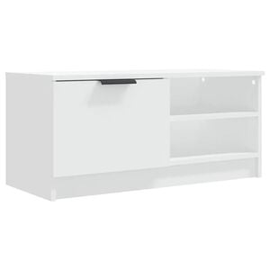 vidaXL TV skapī&scaron;i, 2 gab., melni, 80x35x36,5 cm, inženierijas koks
