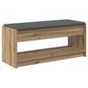 vidaXL Apavu sols ar spilvenu Artisan Ozols 103 x 38 x 45 cm