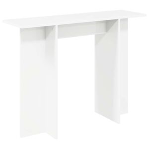 vidaXL Konsoles galds Balts 100 x 30 x 75 cm Inženierijas koks