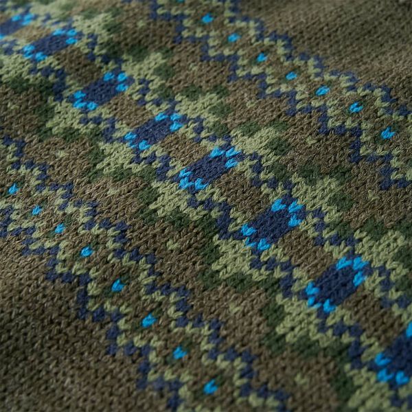 Bērnu džemperis, adīts, haki, 116