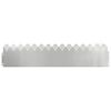 vidaXL Zāliena apmales 10 pcs Sudraba 103 x 0,05 x 22 cm